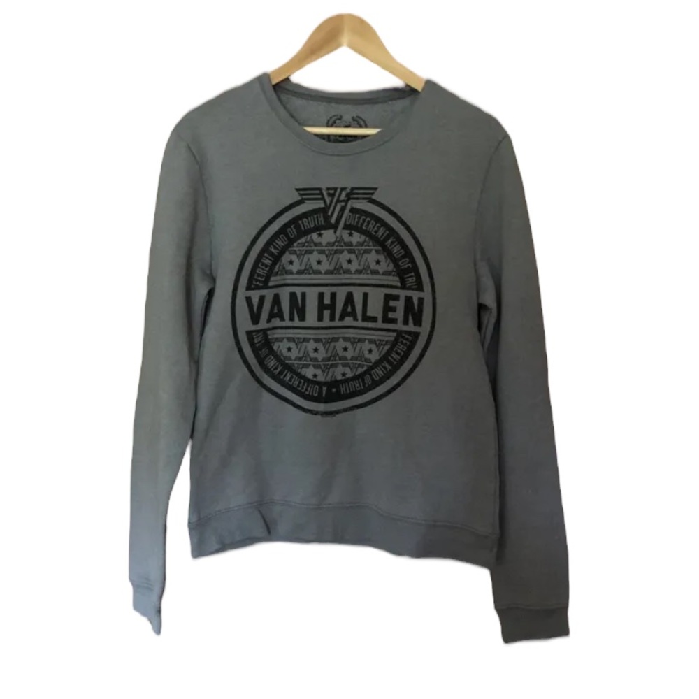 Trunk Ltd. Van Halen Gray Crew Neck Sweatshirt